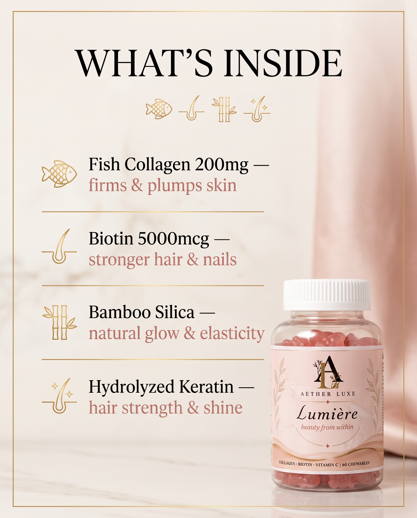Aether Luxe Lumière Gummies
